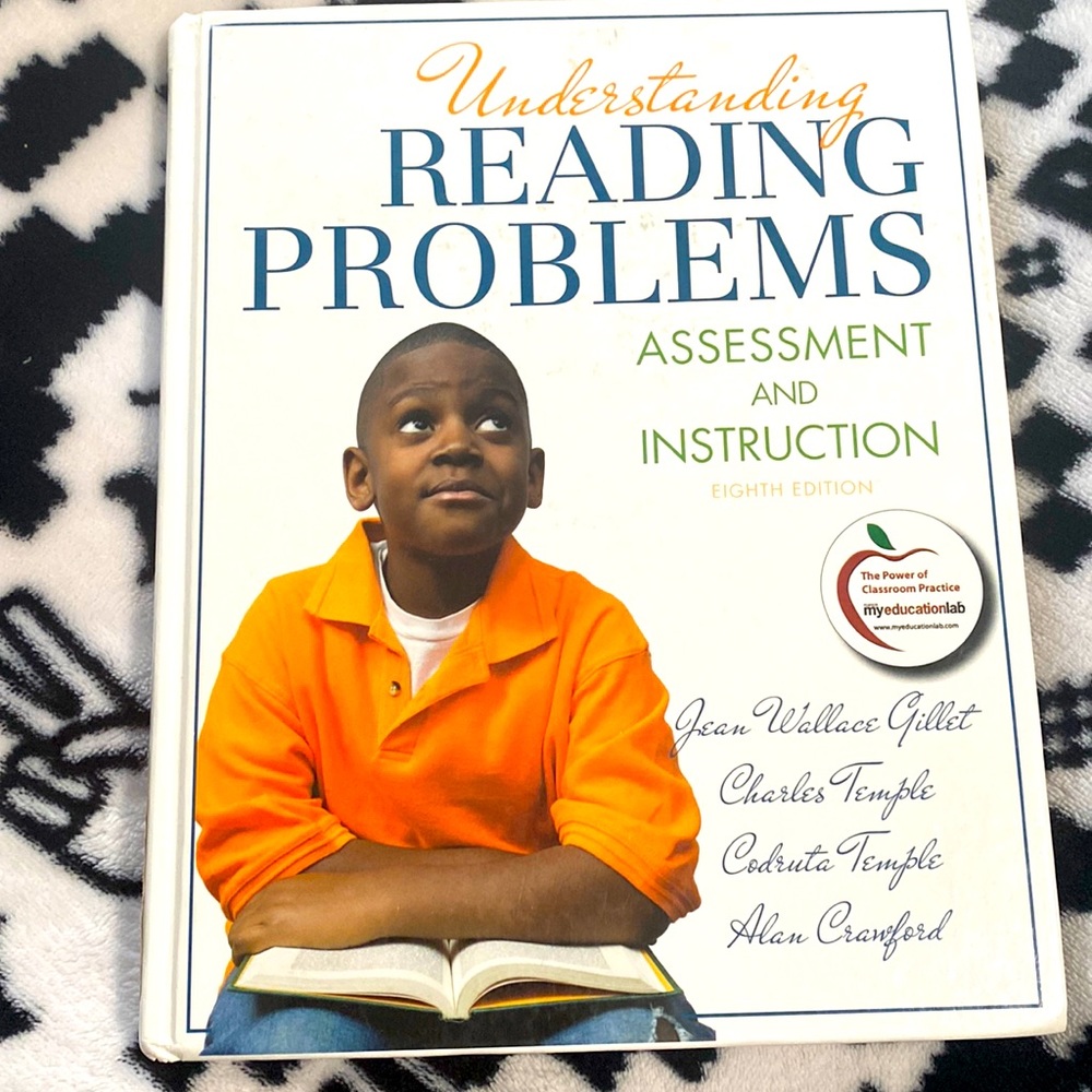 Understanding reading problems textbook (Pearson) 8th Ed.